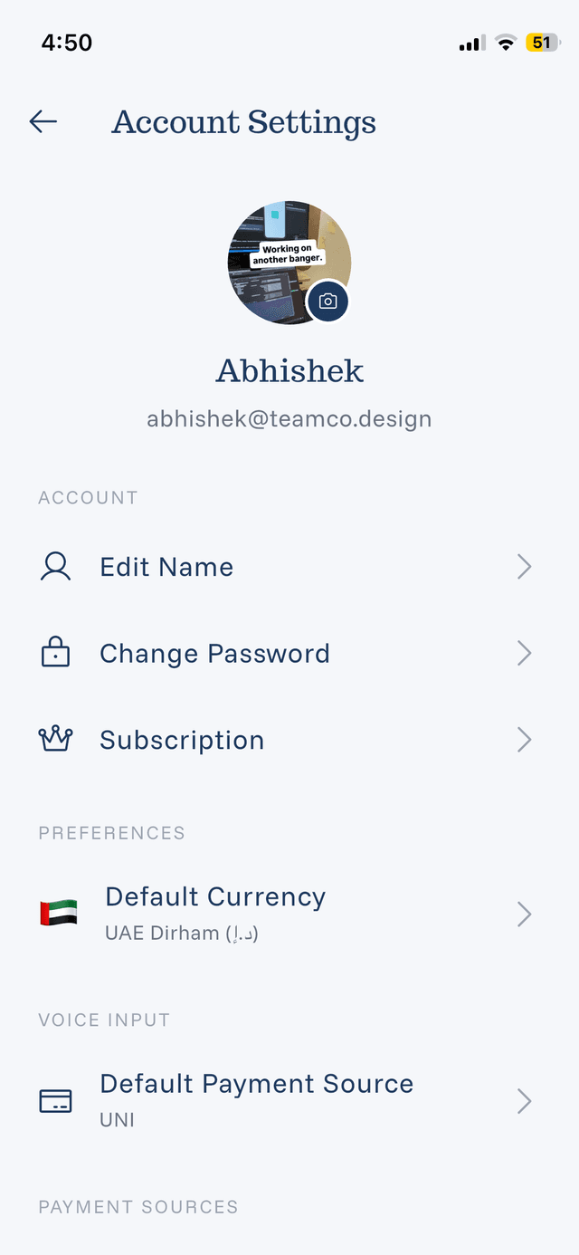 Creating Your Account screenshot 1