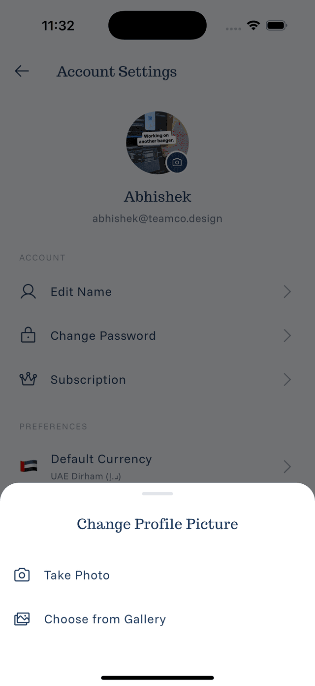Editing Your Profile screenshot 2